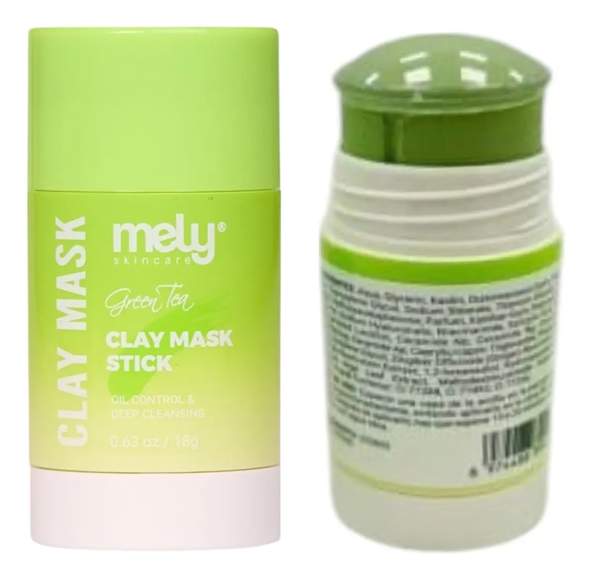 Miniatura 2 de Mascarilla crema en barra Mely te verde 18g
